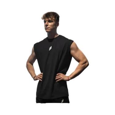 Imagem de Camiseta Esportiva Masculina Sem Mangas De Secagem Rápida Para Corrida