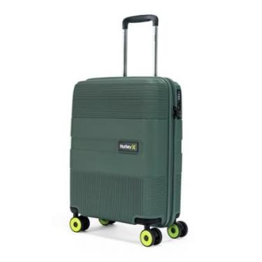 Imagem de Mala De Bordo Viagem ABS Rígido Hurley P Rodas 360 Reforçada com Cadeado 28 LitrosTSA-Unissex