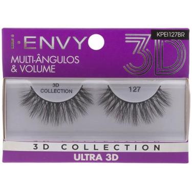 Imagem de Cílios Postiços Kiss NY I-Envy  3D Collection, 1