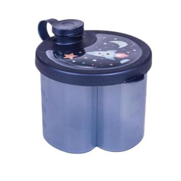 Imagem de Dosador De Leite Em Pó Infantil Decorado Plasútil Bebê, Astronauta