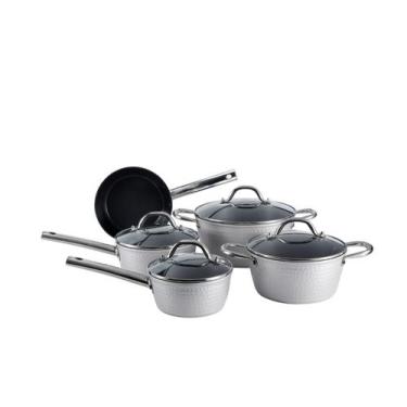 Imagem de Conjunto Panelas LATINA Inducao Ceramico 5 Pecas Vista Home, 4,4 litro