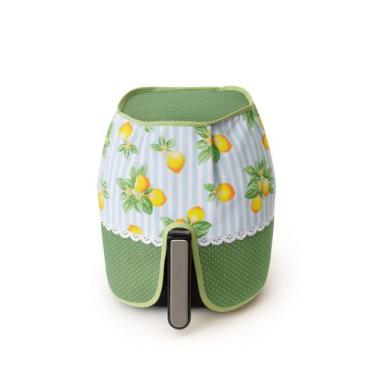 Imagem de Capas de Airfryer 5L - Miguel enxovais, limão listrado