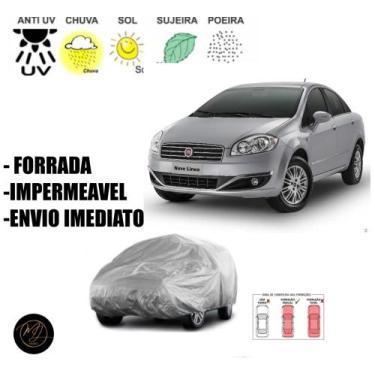 Imagem de Capa para cobrir Carro LINEA FORRADA G - 100% Impermeável e Total Prot