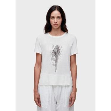 Imagem de T-shirt conchas OSKLEN-Feminino
