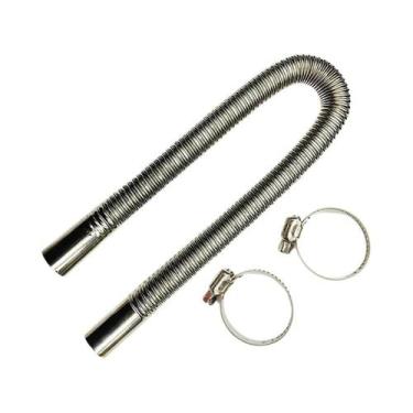 Imagem de Conector De Tubo De Escape De 24mm Com Clipe Para Aquecedor De Estacio