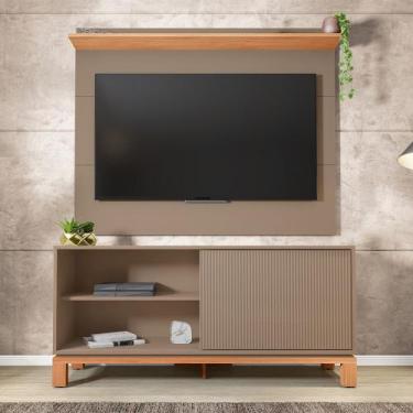 Imagem de Painel TV 55 Pol 150cm com Rack Bancada para Sala Visari C01 - D Rossi