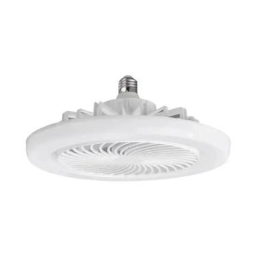 Imagem de Ventilador De Teto Moderno Com Luzes E Controle Remoto LED Inteligente