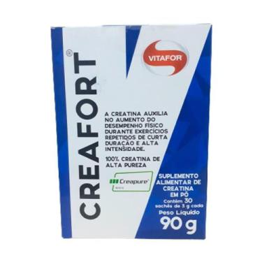 Imagem de Creatina Creapure Creafort Vitafor 30 Sachês De 3g