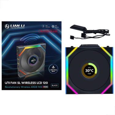 Imagem de Cooler Lian Li UNI FAN SL WIRELESS LCD 120 Reverse ARGB