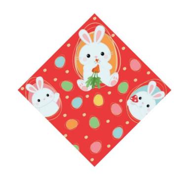 Imagem de Envelope para Ovo 24x24cm Doçura Páscoa Verm 100g a 150g Packpel c/25 