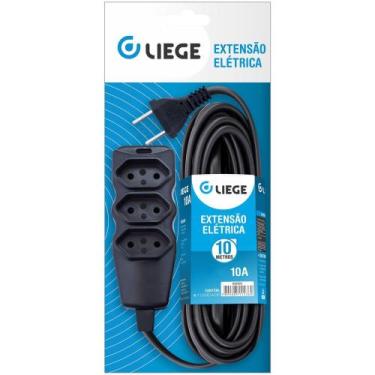 Imagem de Extensão Elétrica Liege, Preto, 3m