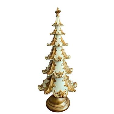 Imagem de Árvore decorativa de natal - resina - TOK DA CASA, 40cm