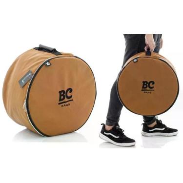 Imagem de Bag de Caixa BC Batera Clube Signature Eco Couro Via Caramelo Caixas 1