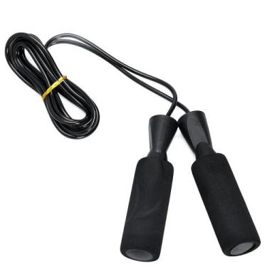Imagem de Corda de Pular Hyper PVC com Rolamento Preta - Hyper Sport