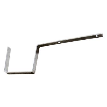 Imagem de Suporte para Calha Quadrada C 33 480 Fixacao Estavel em Sistema Pluvial Galvanizada Calha Forte