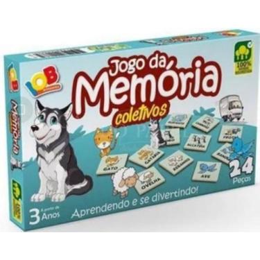 Imagem de Jogo da Memória Coletivos 24 peças IOB