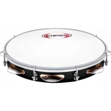 Imagem de Pandeiro Contemporânea 85lt Md Fo Prof 11 Pol Preto Light  - Preto - C