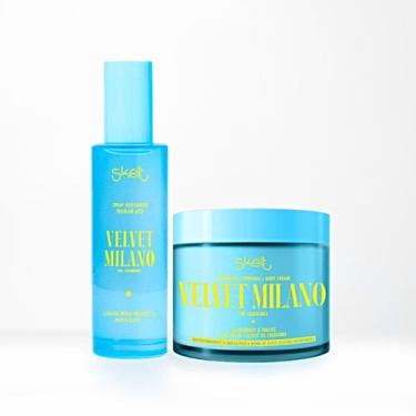 Imagem de Kit Skelt Velvet Milano Hidratante Corporal+ Spray Perfumado