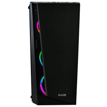 Imagem de Gabinete Gamer Evus EV-G15 - Lateral em Vidro Temperado - 3 Coolers RG