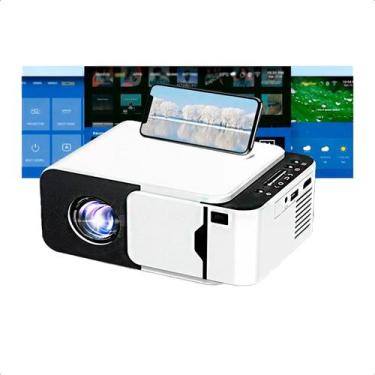 Imagem de Projetor Wifi Compacto Com Foco Elétrico E Imagem HD Para Quarto - JAY