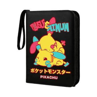 Imagem de Fichário Com Zíper Charizard Pokémon Para 400 Cartas De Jogo, Protetor