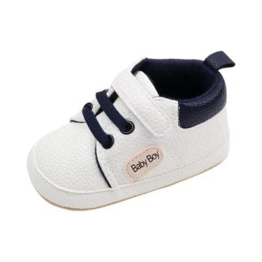 Imagem de Sapatos Antiderrapantes Para Bebês, Solado Macio De PU TPR, Tênis Casu