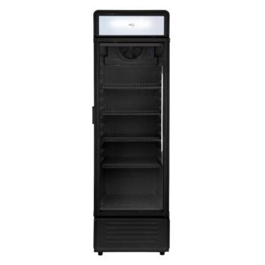 Imagem de Expositor Refrigerador Vertical Porta de Vidro HQ 320 Litros Preto HQ-