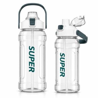 Imagem de Garrafa Esportiva SUPER 1500 ml Livre de BPA com Tampa Flip-Top - Marc