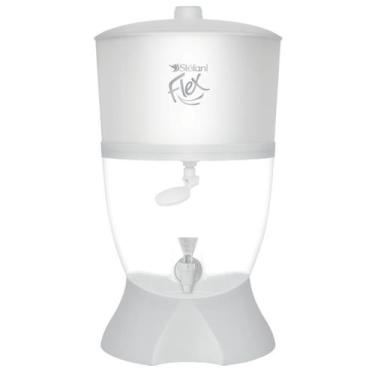 Imagem de Filtro Purificador de Água Stefani Flex Branco 1v 6L - Cerâmica Stefan