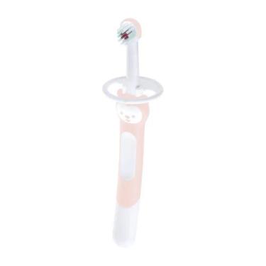 Imagem de Escova de dente infantil Mam Babys Brush 6+ meses cor rosa