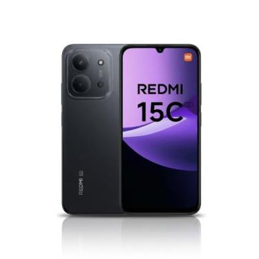 Imagem de Smartphone Redmi 15C 256GB 5G 50MP Dimensity 6300 Tela 6,9 120Hz Bater