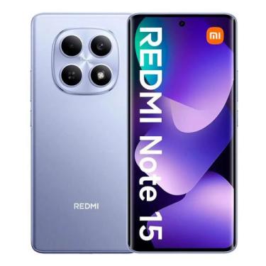 Imagem de Xiaomi Redmi Note 15 4G 256GB AZUL 8GB RAM Tela AMOLED 120Hz Câmera 10