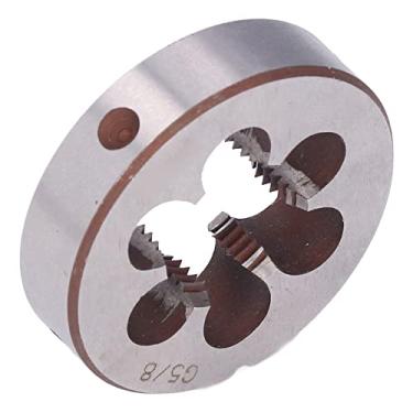 Imagem de Matriz de rosca redonda, tamanho padrão Forte dureza Matriz de reparo de rosqueamento liga de aço com 6 furos de cavacos para processamento de roscas macho