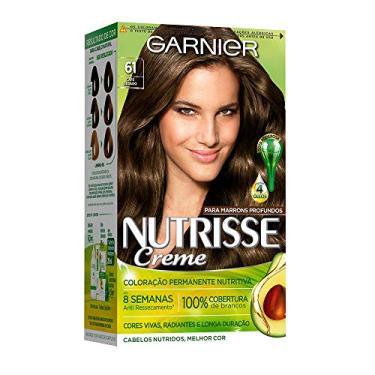 Imagem de Coloração Nutrisse Creme 61, Café Gelado, Garnier