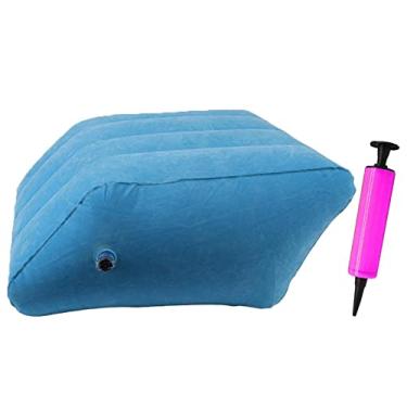 Imagem de Esquirla Almofada de Inflável para E Joelhos 2 em 1 - Travesseiro de, Almofada de perna + bomba