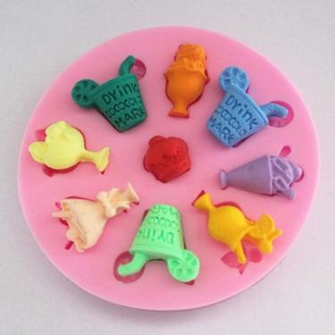 Imagem de Molde De Silicone Bebidas, Sorvetes, Sucos