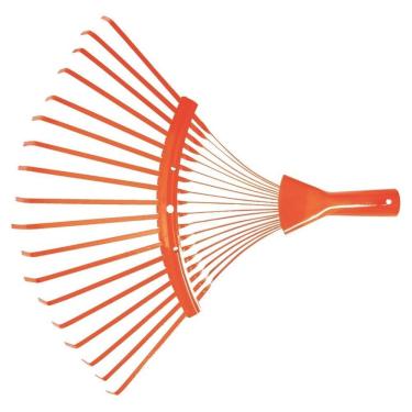 Imagem de Vassoura jardim metalixa fixa 22 dentes sem cabo