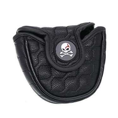 Imagem de HISTAR Capa para Cabeça de Maleta de Caveira Preta para Scotty Cameron Odyssey