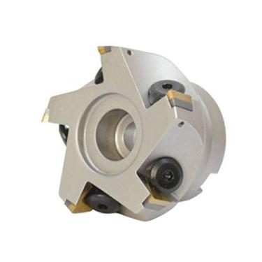 Imagem de HHIP 2061-4004 90 Degree Square Nickel Coated Indexable Face Mill, 4 X 1-1/2" Bore