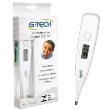 Imagem de Termômetro Digital Axilar Febre G-Tech Branco - Gtech