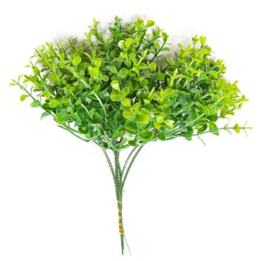 Imagem de Pick Folhas Verdes P Planta Artificial Permanente 23cm