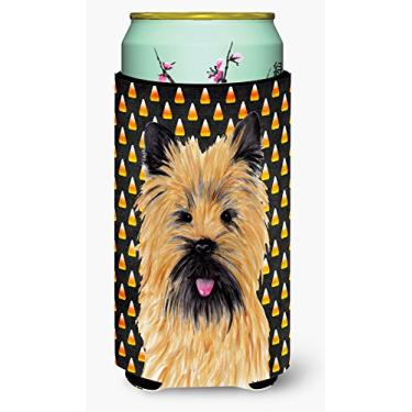 Imagem de Cairn Terrier Candy Corn Halloween Portrait Tall Boy Beverage Insulator Beverage Insulator Hugger