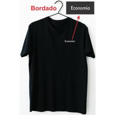 Imagem de Camiseta Economia Bordado 100% Algodão - King Of Print