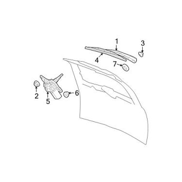 Imagem de Mopar Limpador traseiro 68078306AA