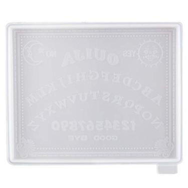Imagem de placa Ouija, resina silicone, estêncil, estêncil, estêncil reutilizável, fundição, para paredes e artesanato