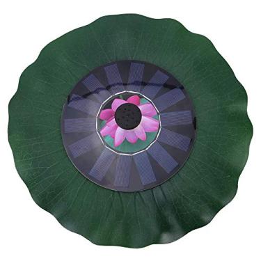 Imagem de Múltiplos bicos fonte movida a energia solar 7v 1.4w motor sem escova bomba de água jardim lago piscina decoração suprimentos acessórios acessórios