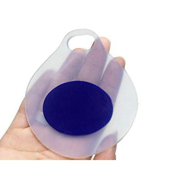 Imagem de Impec Protetor Para Planta Pes Silicone M Azul M(37-40) Pacote De 2