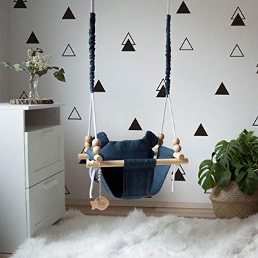 Imagem de Kit Adesivos de Parede Triângulos-amarelo-g