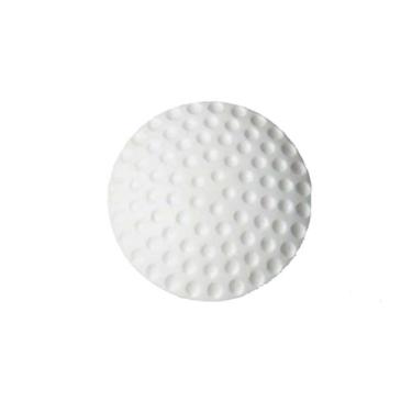 Imagem de Flyshop — Rolha de porta redonda de silicone para parede, 2 unidades, 5 cm, autoadesivo, branco