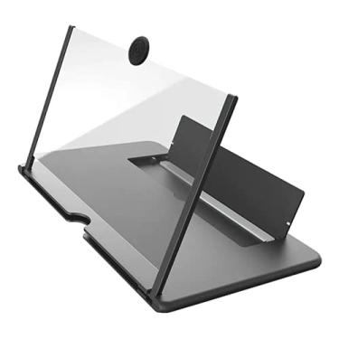 Imagem de Lupa Celular Amplificadora de Tela Imagem 3D 10 Polegadas Cor: Preto